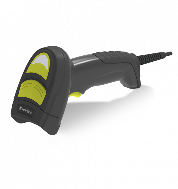 

Сканер штрих-кода Newland HR42 Halibut, ручной, Image, USB, 1D/2D, черный/зеленый, IP42, 3 м (NLS-HR4280-H5), HR42 Halibut
