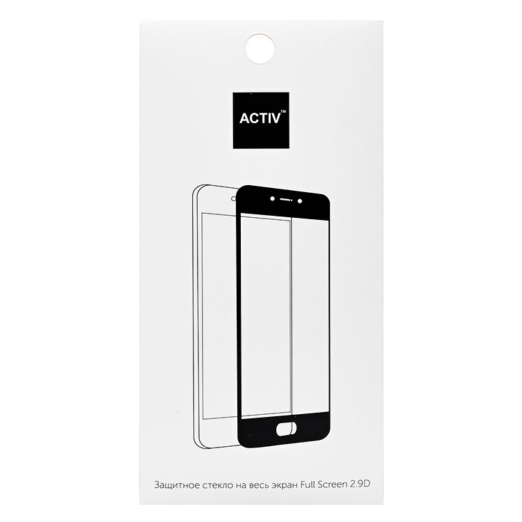 

Защитное стекло Activ Clean Line для экрана смартфона Samsung SM-A045 Galaxy A04, Full screen, ударопрочное, черная рамка, 3D (213318)