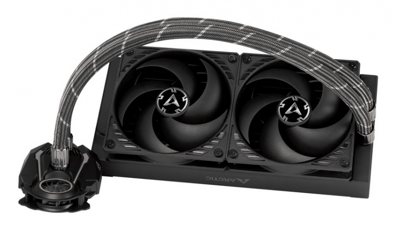 

Жидкостное охлаждение Arctic Cooling Liquid Freezer II-240 для Socket 115x/2066/2011/2011-3/1200/1700/AM5/AM4, 2x120мм (ACFRE00046B), Liquid Freezer II-240