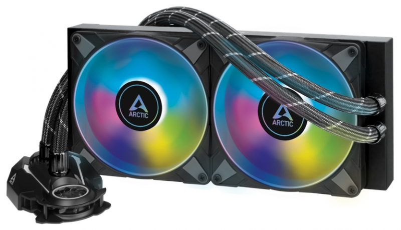 

Жидкостное охлаждение Arctic Cooling Liquid Freezer II-280 A-RGB для Socket 115x/2066/2011/2011-3/1200/1700/AM5/AM4, 2x120мм, ARGB (ACFRE00106A), Liquid Freezer II-280 A-RGB