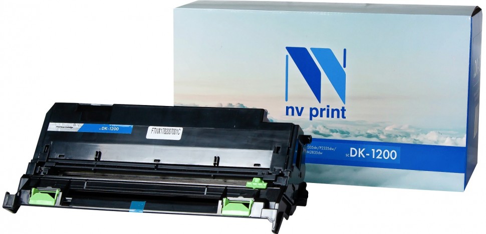 Драм-картридж (фотобарабан) лазерный NV Print NV-DK-1200 (DK-1200), черный, 100000 страниц, совместимый, для Kyocera M2235/M2735/M2835/P2335 - фото 1