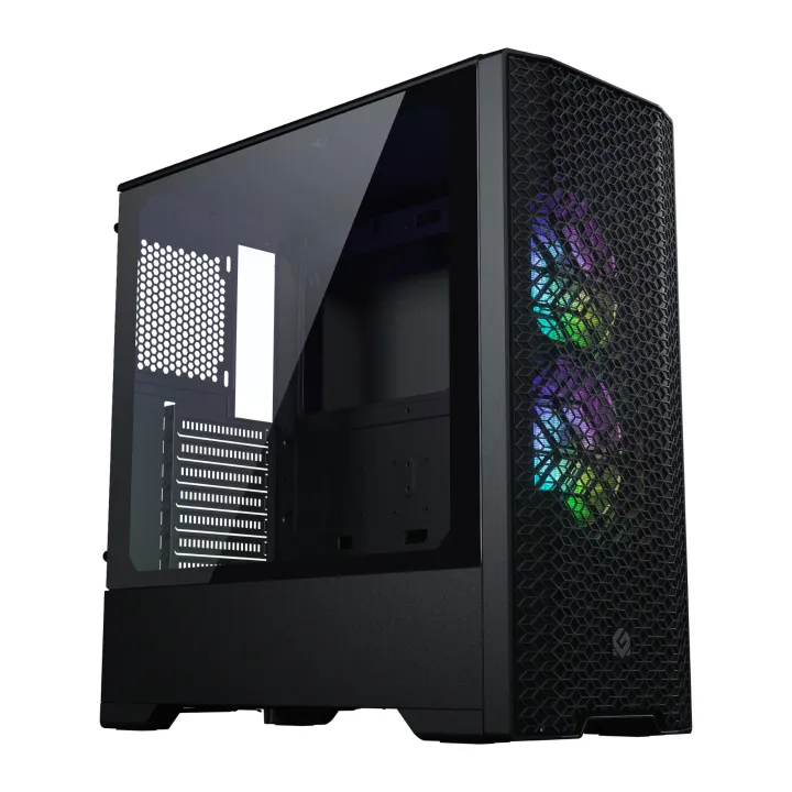 Корпус Phanteks MagniumGear NEO Air, ATX, Midi-Tower, 2xUSB 3.0, RGB подсветка, черный, без БП (MG_NE520A_DBK02_RU)