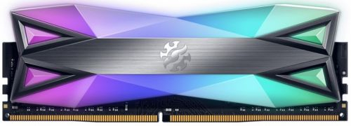 Память DDR4 DIMM 8Gb, 3600MHz, CL18, 1.4V ADATA XPG SPECTRIX D60G RGB (AX4U36008G18I-ST60) Retail - фото 1