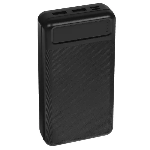 Портативный аккумулятор (Powerbank) TFN PowerAid, 10000mAh, 2xUSB, 2A, Type-C, черный (TFN-PB-278-BK) - фото 1