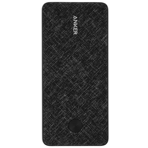 

Портативный аккумулятор (Powerbank) Anker Power Core III, 10000mAh, 2xUSB, 3A, Type-C, QC, PD, черный (A1248G11), Power Core III