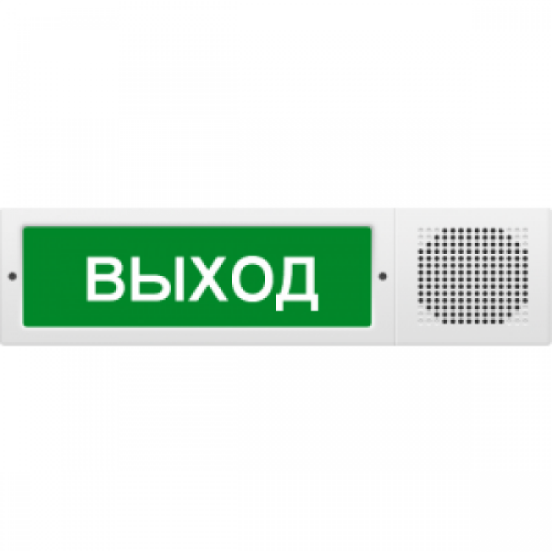 Световое табло "Выход" Арсенал безопасности Молния-12-З исп.2