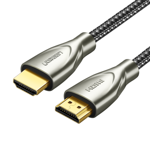 

Кабель HDMI(19M)-HDMI(19M) v2.0 4K, 8K, экранированный, 1.5 м, серый UGREEN HD131 (50106), HD131