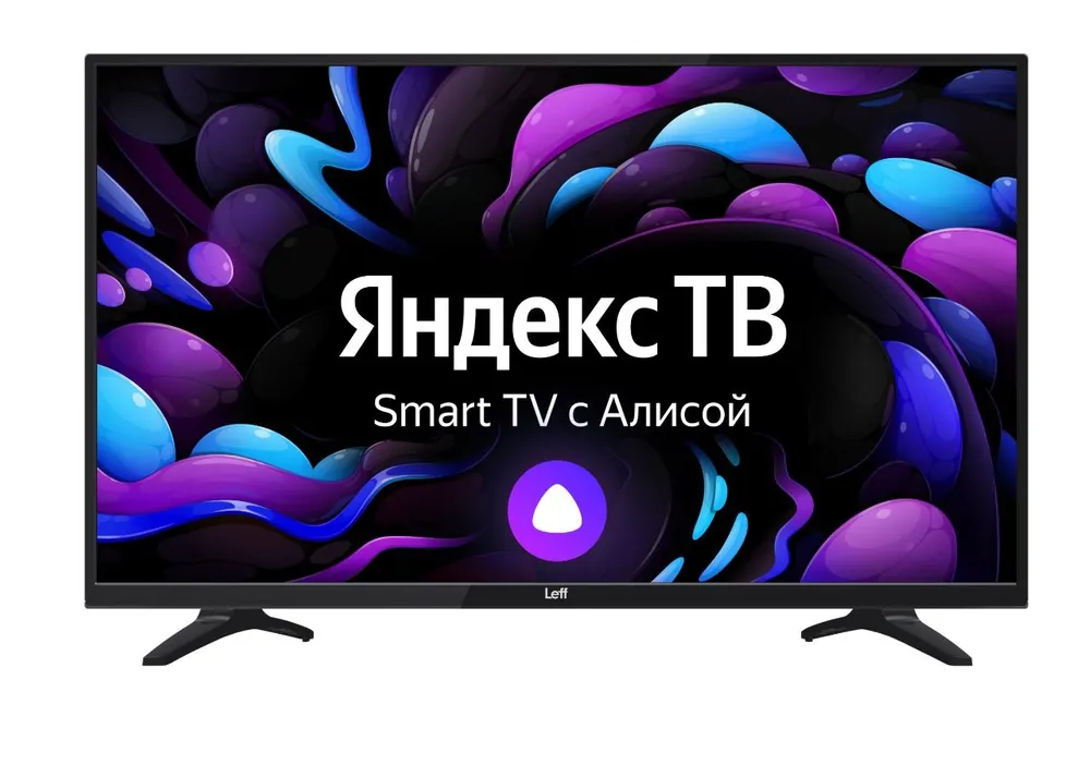 

Телевизор 43" Leff 43U550T, 3840x2160, DVB-T /T2 /C, HDMIx3, USBx2, WiFi, Smart TV, черный (43U550T), 43U550T