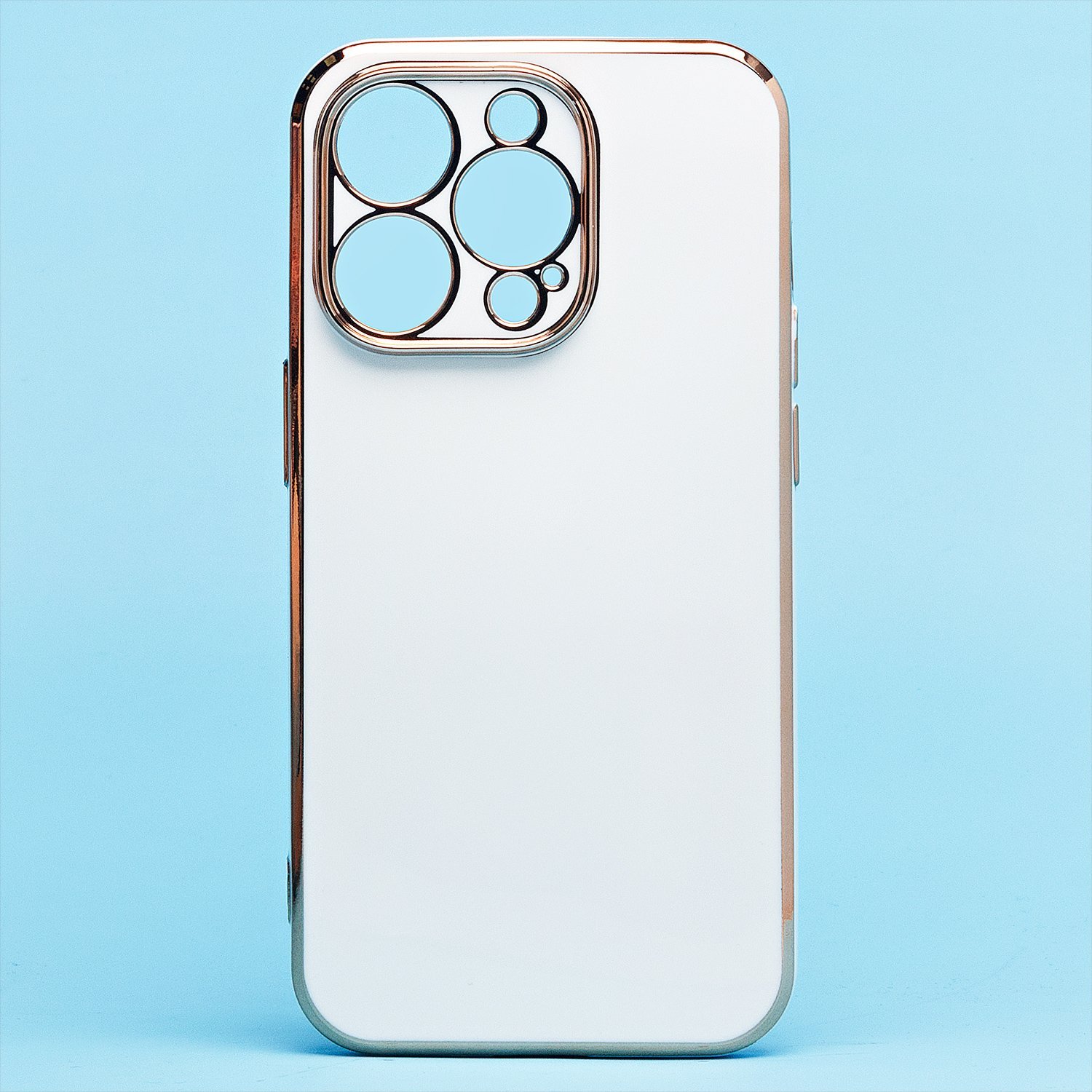 

Чехол-накладка SC301 для смартфона Apple iPhone 14 Pro Max, силикон, белый (214559)
