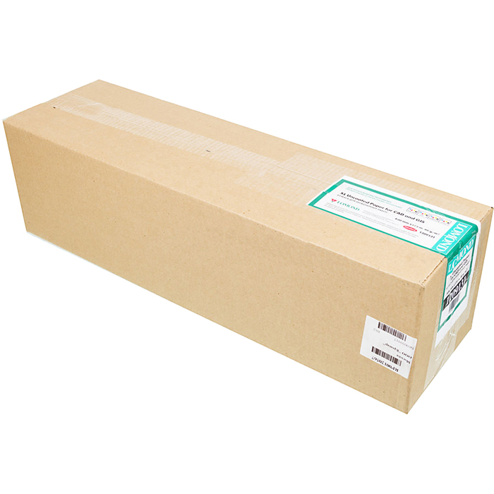 Бумага рулон 620мм x 175м, 80г/м2, матовая, Lomond (1209131) повреждена упаковка, замятие на рулоне