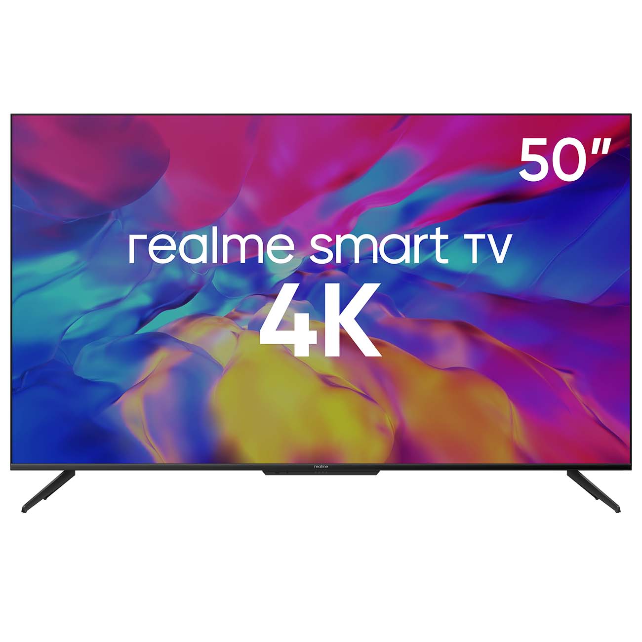

Телевизор 50" Realme RMV2005, 3840x2160, DVB-T /T2 /C, HDMIx3, USBx1, WiFi, Smart TV, черный (Realme TV 50_RMV2005_Black), RMV2005