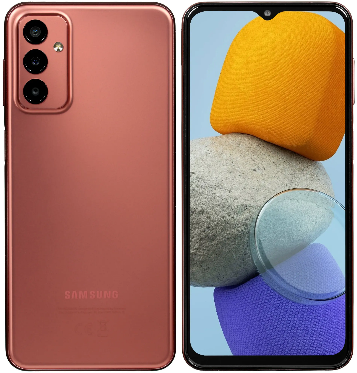 

Смартфон Samsung Galaxy M23, 6.6" 1080x2400 PLS, Qualcomm Snapdragon 750G, 6Gb RAM, 128Gb, 3G/4G, NFC, Wi-Fi, BT, 3xCam, 2-Sim, 5000 мА⋅ч, USB Type-C, Android 12, розовый (SM-M236BIDHMEA), Galaxy M23