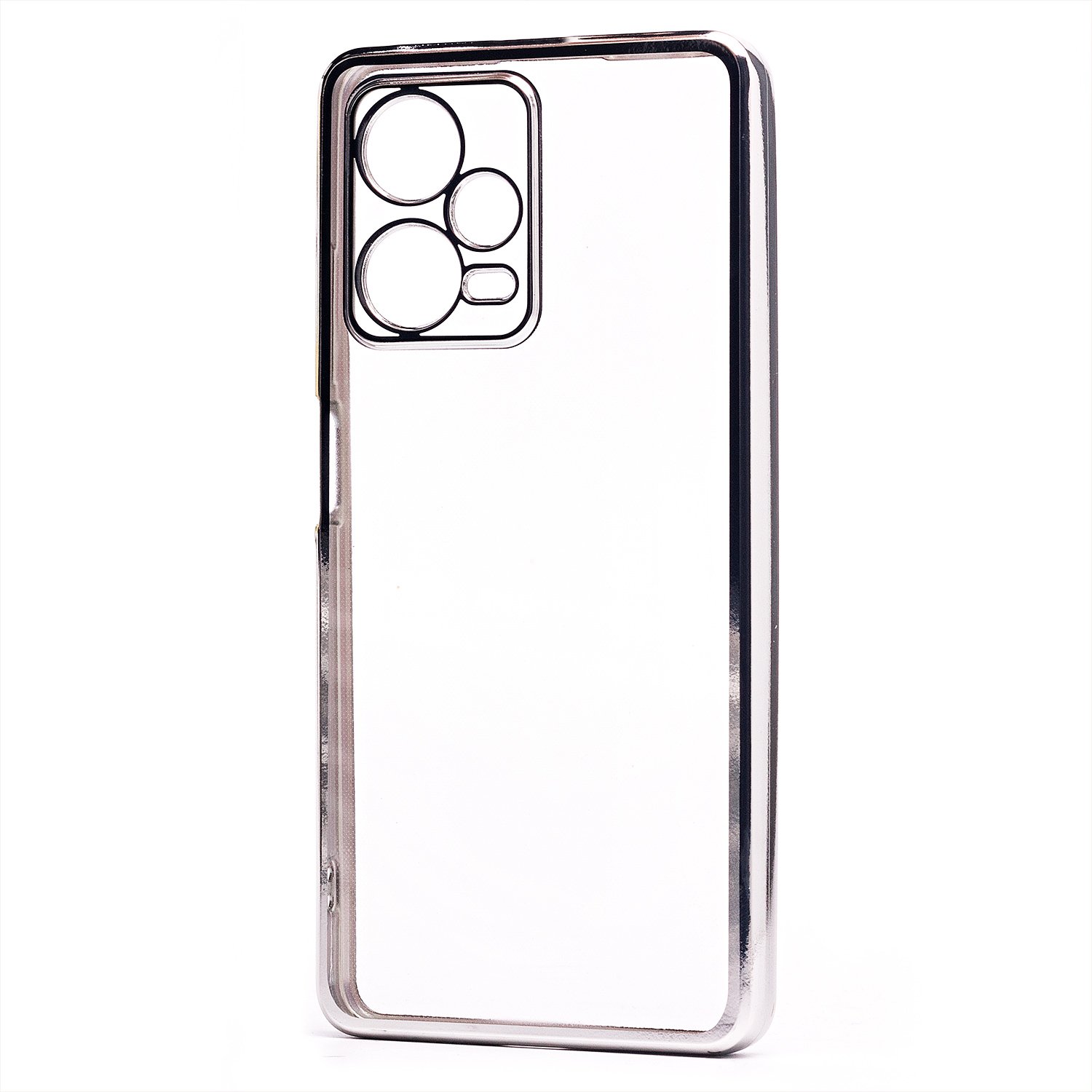 

Чехол-накладка Activ Pilot для смартфона Xiaomi Redmi Note 12 Pro+, пластик, TPU, серебристый/прозрачный (212370)