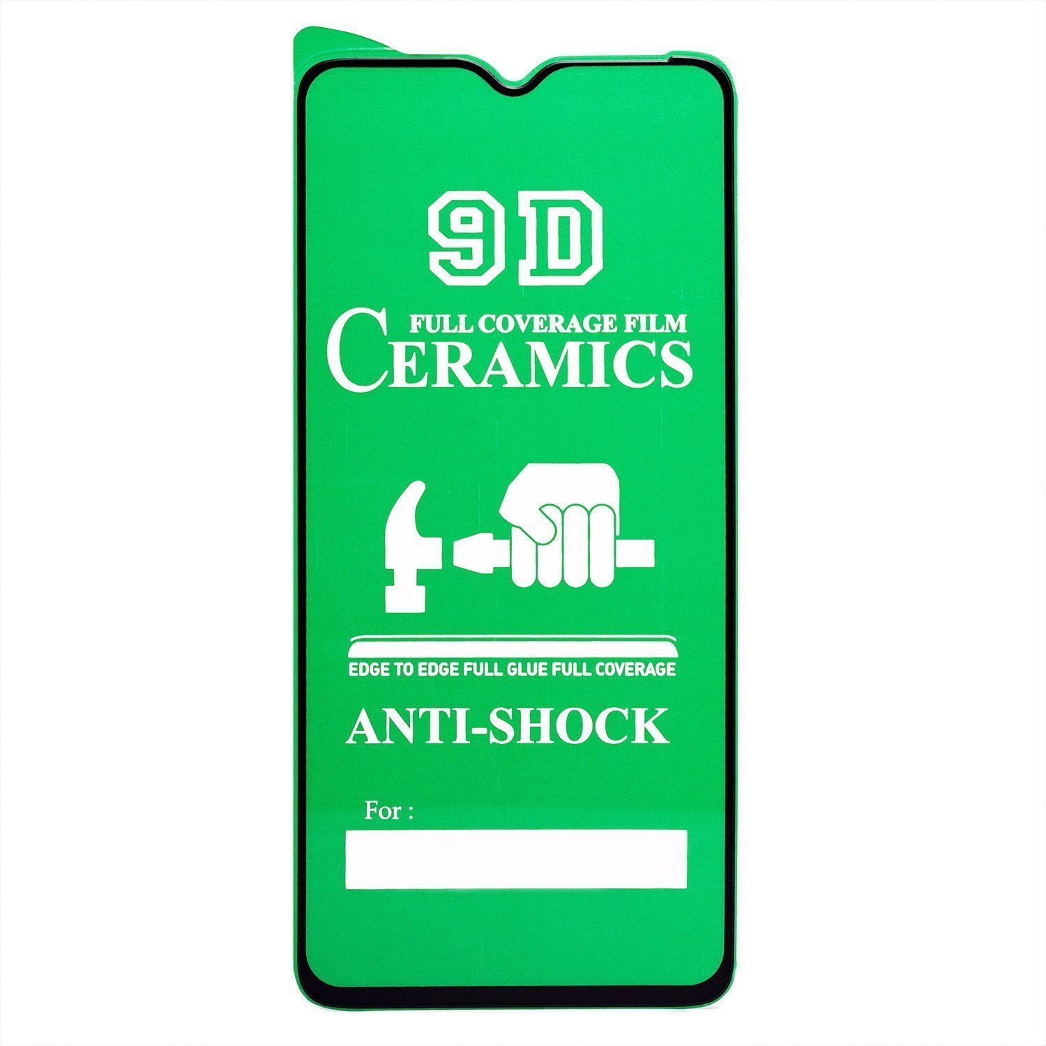 

Защитное стекло Ceramics для экрана смартфона Xiaomi Redmi 9T, Full screen, ударопрочное, черная рамка, 2.5D (213225)