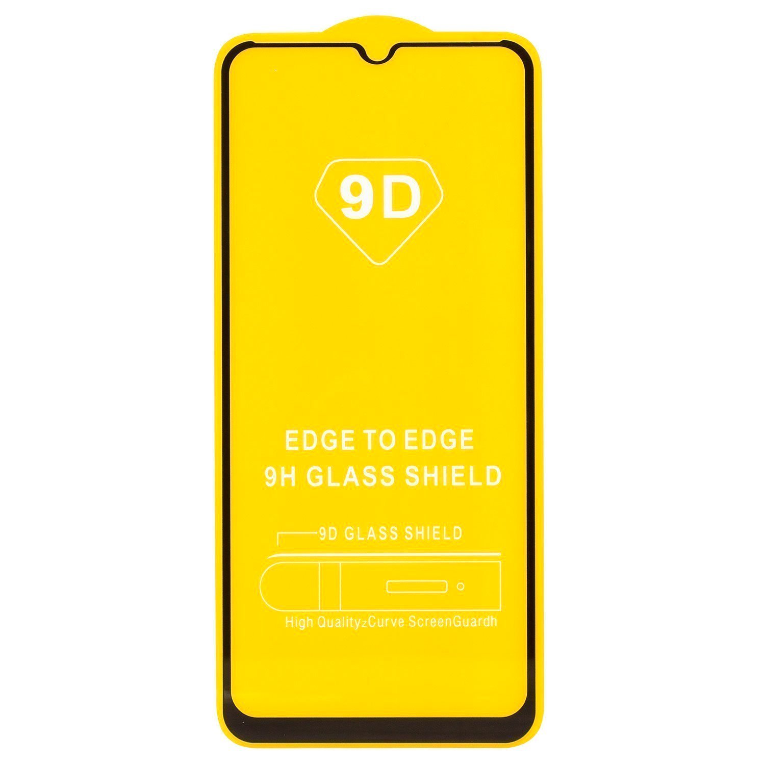 

Защитное стекло Full Glue для экрана смартфона Samsung SM-A022 Galaxy A02/SM-A125 Galaxy A12, FullScreen, поверхность глянцевая, черная рамка, 2.5D (132077)