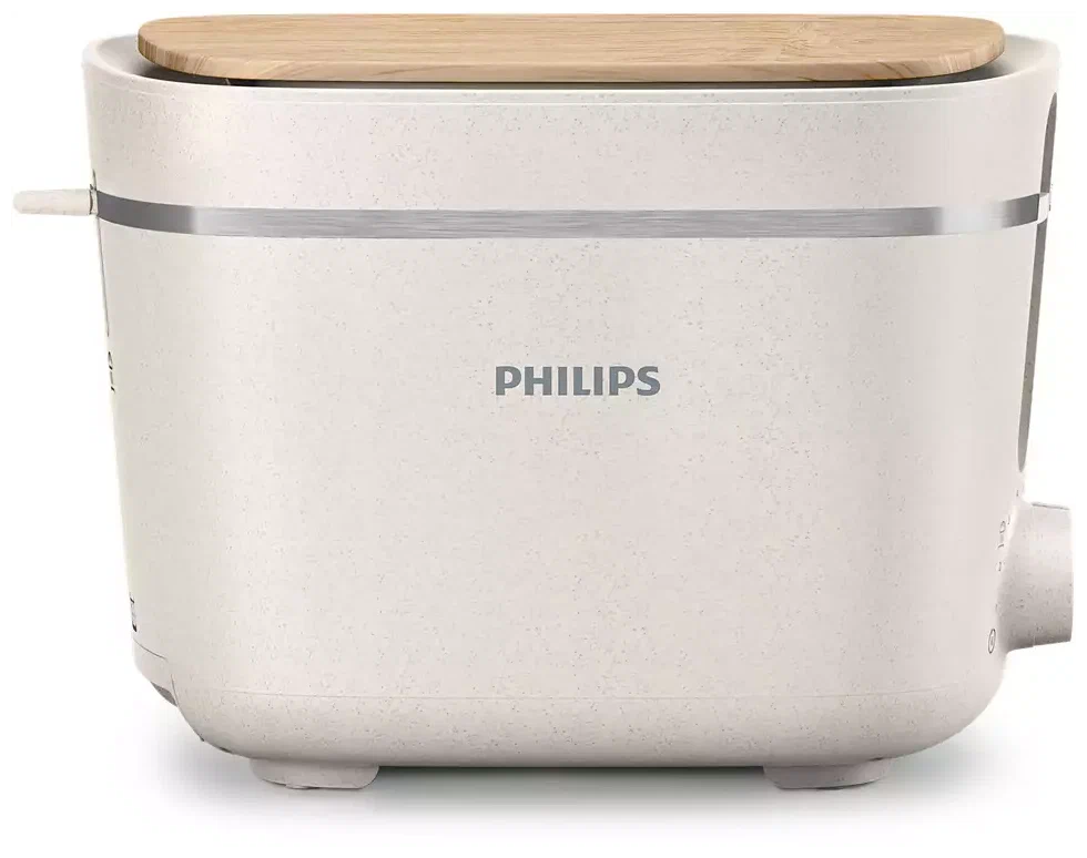 

Тостер Philips 5000 Series HD2640/10 830 Вт, подогрев, размораживание, белый матовый шелк (HD2640/10), HD2640/10