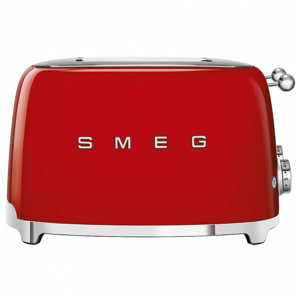 

Тостер SMEG NA TSF03RDEU 2100Вт, подогрев, размораживание, красный (SMEG TSF03RDEU), TSF03RDEU