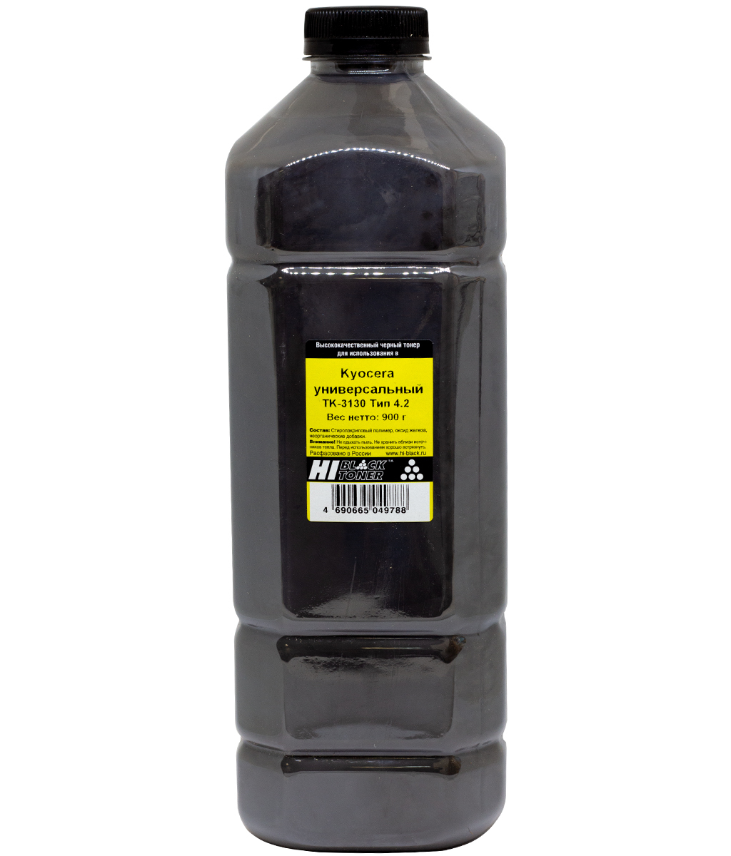 

Тонер Hi-Black Тип 4.2, канистра 900 г, черный, совместимый для Kyocera/ Ricoh FS-2100D/ 4100DN/ 4200DN/ 4300DN/ 1040/ 1060DN/ 1020MFP/ 1120MFP/ 1025MFP/ 1125MFP, Ecosys M3040DN/ 3540DN/ 3550idn/ 3560idn/ 2135dn/ 2635dn/ 2735dw/ 2540dn/ 2640idw/ 2235dn/ 2
