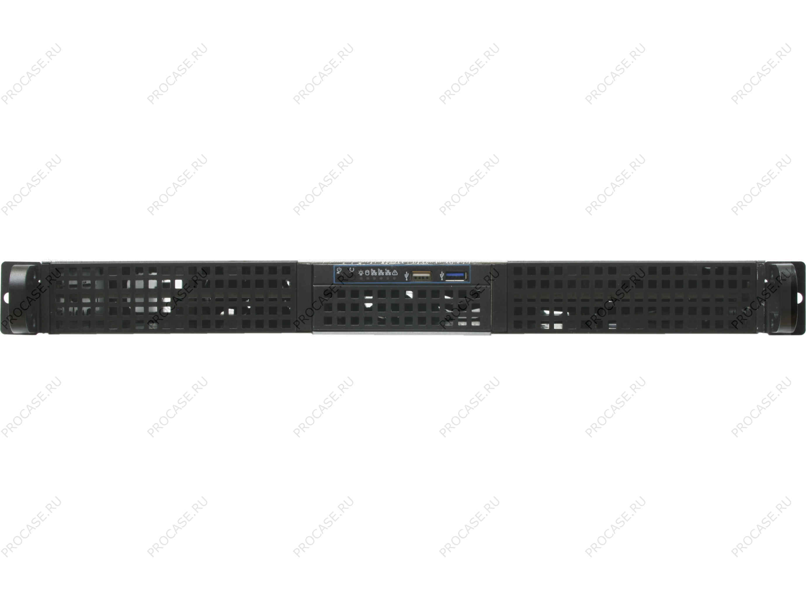 

Корпус Procase EB155, ATX, 1U RM, без БП, черный (EB155-B-0), EB155