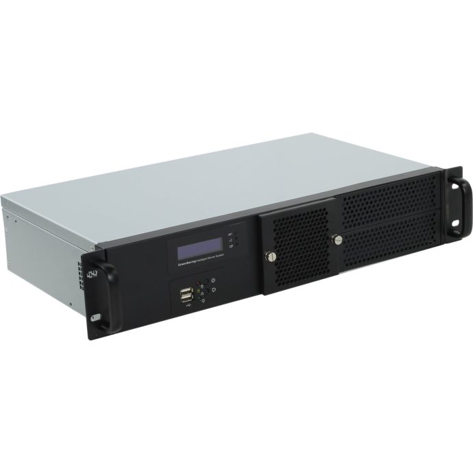 Корпус Procase GM225F-B-0, mini-ITX, 2U RM, без БП