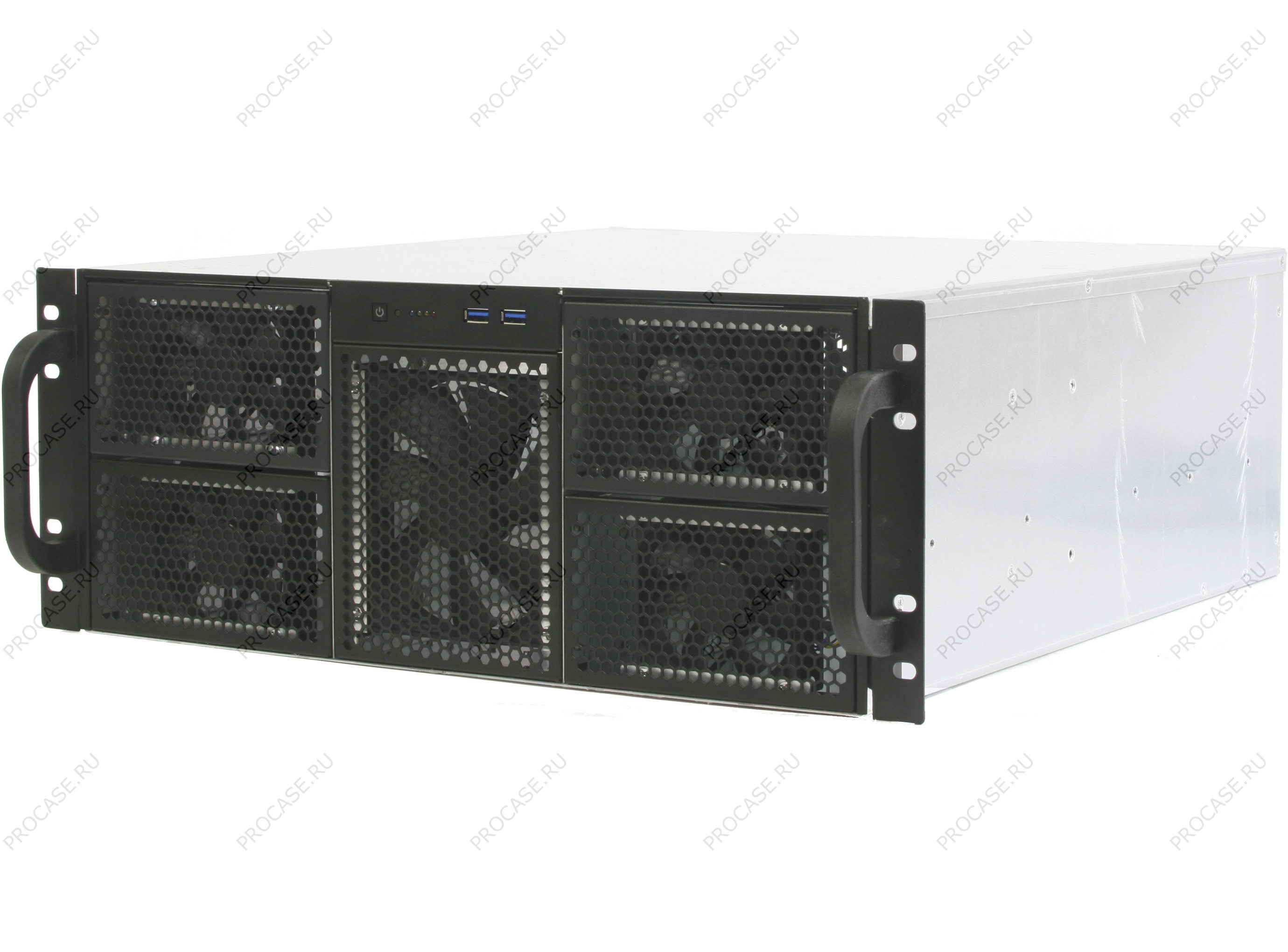 

Корпус Procase RE411-D0H17-C-48, SSI CEB, 4U RM, без БП, черный/серебристый (RE411-D0H17-C-48), RE411-D0H17-C-48