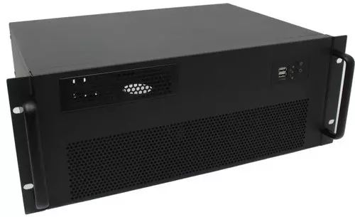 

Корпус Procase UM430-B-0, ATX, 4U RM, без БП, черный/серебристый (UM430-B-0), UM430-B-0