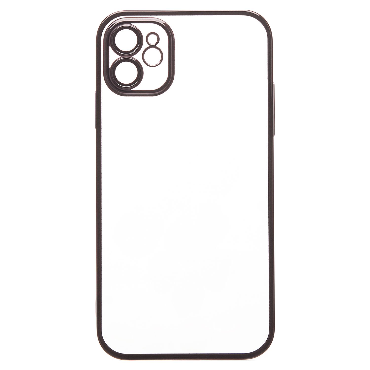 

Чехол-накладка PC073 с закрытой камеро для смартфона Apple iPhone 11, силикон, черный (213774)