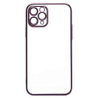 

Чехол-накладка PC073 с закрытой камерой для смартфона Apple iPhone 11 Pro, силикон, фиолетовый (213772)