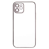 

Чехол-накладка PC073 с закрытой камерой для смартфона Apple iPhone 12, силикон, серебристый (213802)