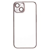 

Чехол-накладка PC073 с закрытой камерой для смартфона Apple iPhone 13, силикон, серебристый (213826)
