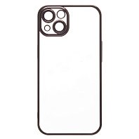 

Чехол-накладка PC073 с закрытой камерой для смартфона Apple iPhone 14, силикон, черный (213854)