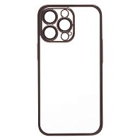 

Чехол-накладка PC073 с закрытой камерой для смартфона Apple iPhone 14 Pro, силикон, черный (213846)