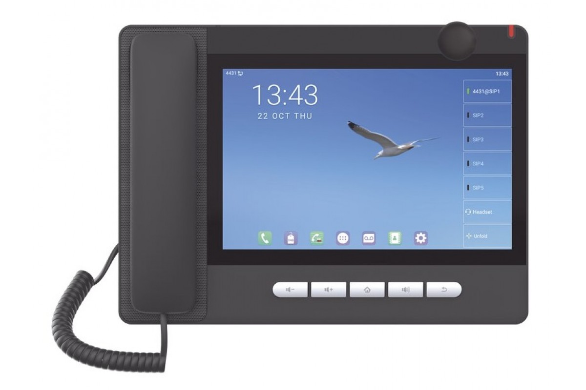 

VoIP-телефон Fanvil A32i, 20 SIP-аккаунтов, цветной дисплей, PoE, черный, Android (A32), A32i