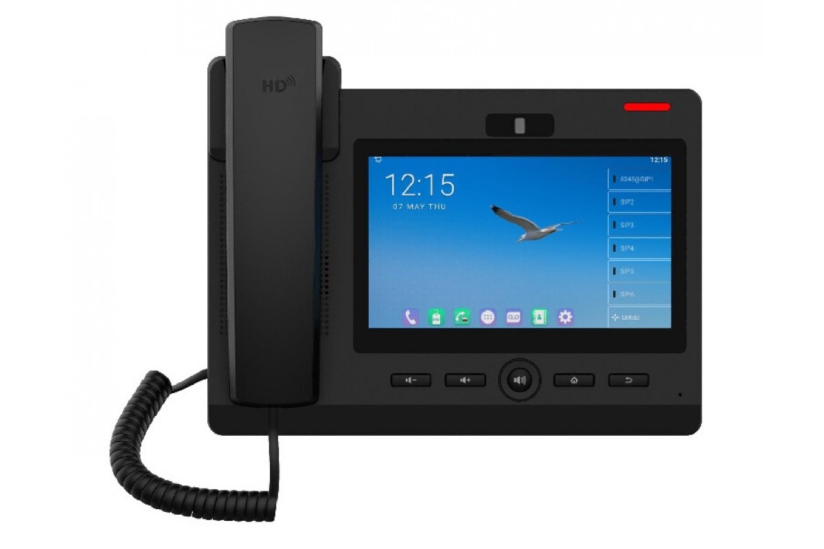 

VoIP-телефон Fanvil F600S, 20 линий, 20 SIP-аккаунтов, цветной дисплей, PoE, черный (F600S), F600S