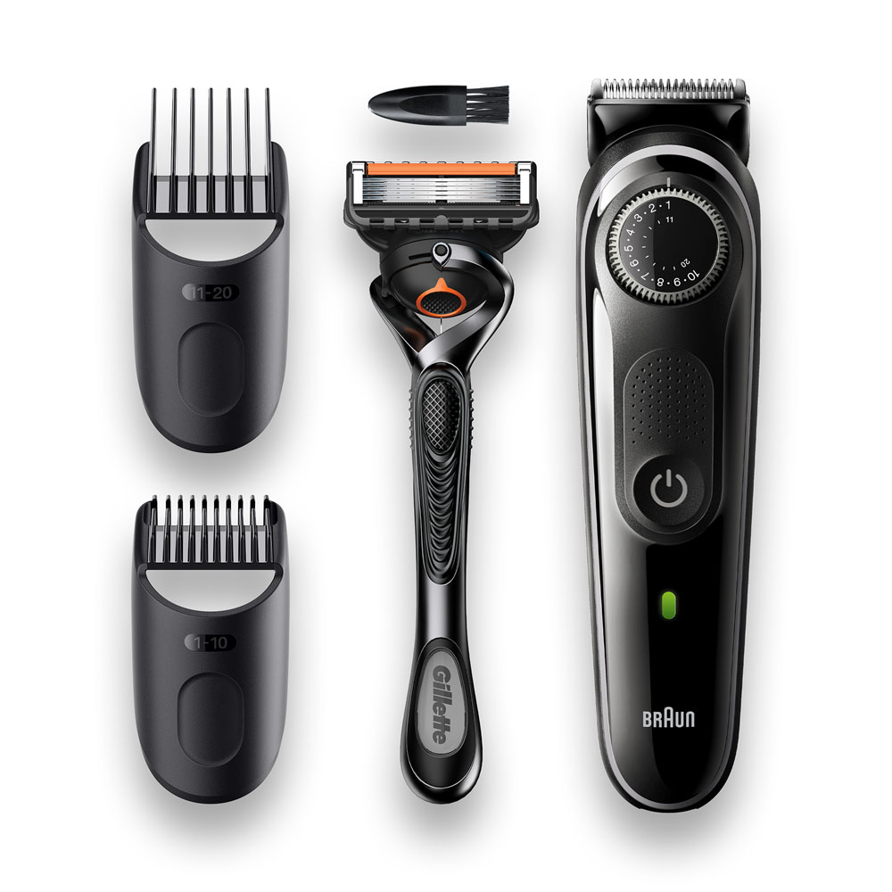 

Триммер Braun BT5342, насадок 2, черный/серый (BT5342 Black), BT5342