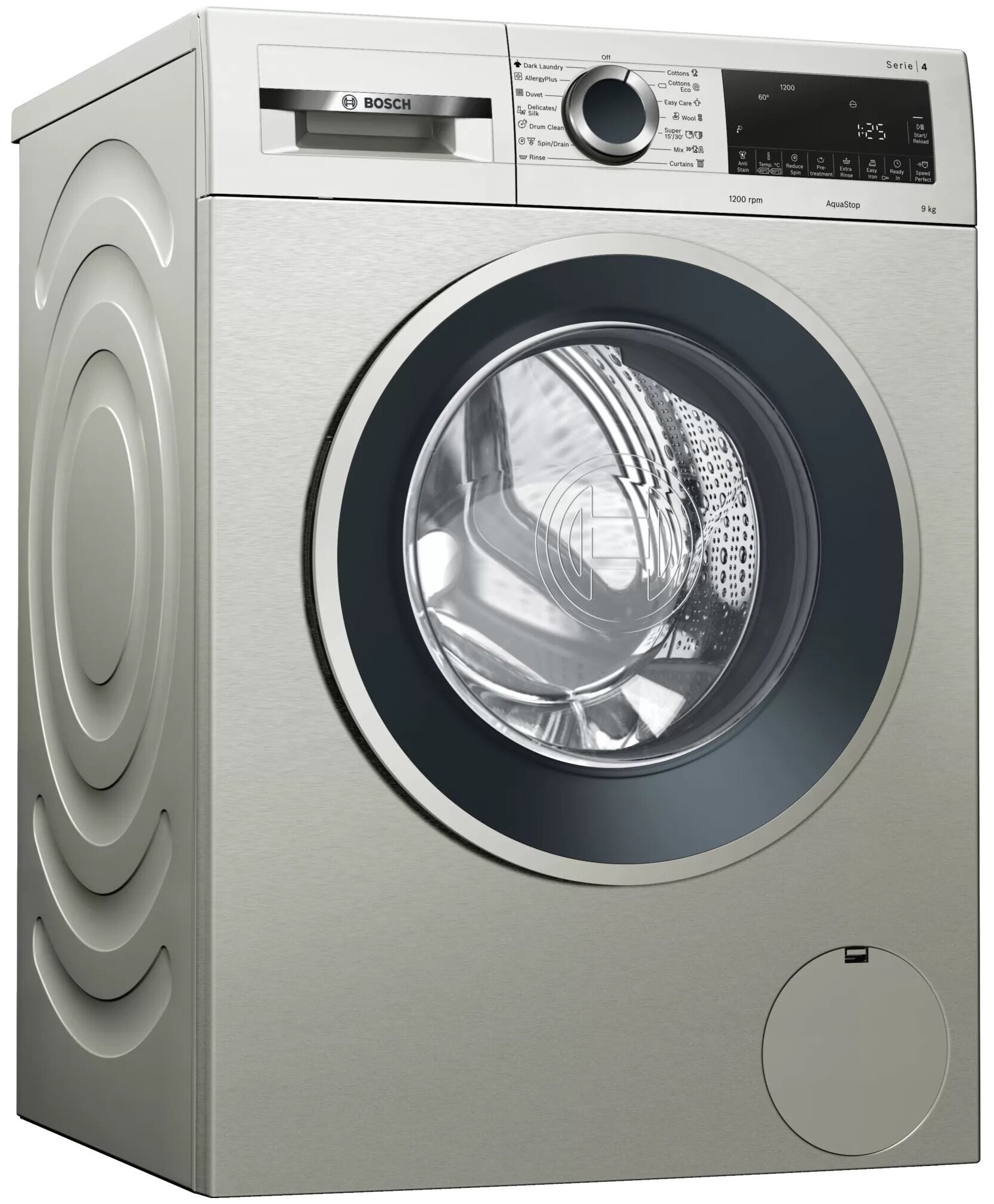 

Стиральная машина Bosch Serie 4 WGA242XVME, 9 кг, 1200 об/мин, серый (WGA242XVME), WGA242XVME