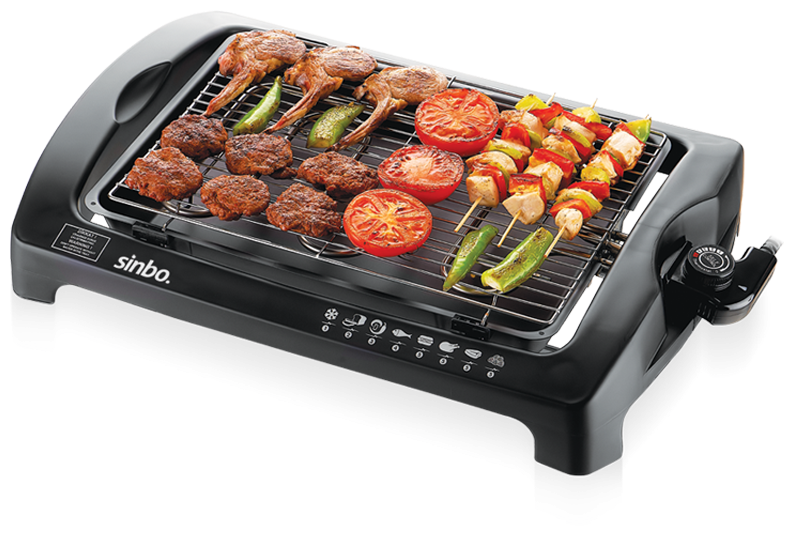

Гриль Sinbo SBG-7102 2 кВт, черный (SBG-7102-BK), SBG-7102