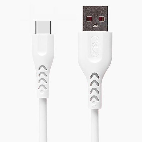 

Кабель USB 2.0(Am)-USB 2.0 Type-C(m), 2.4A 2 м, белый SKYDOLPHIN S49TB (105939), S49TB