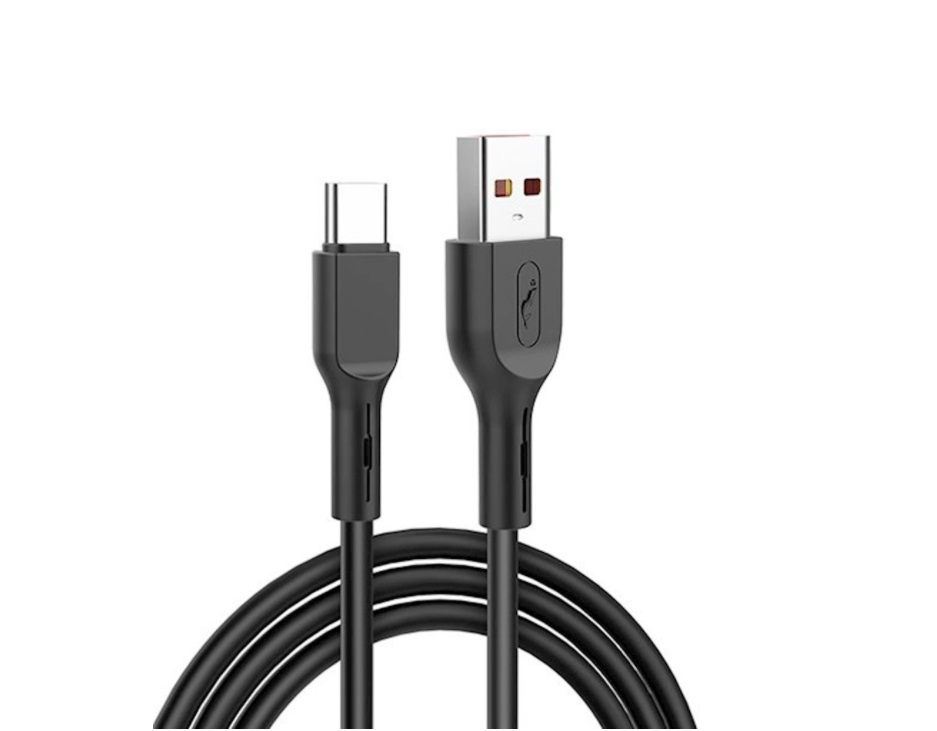 

Кабель USB-USB Type-C, 2.4A 1 м, черный SKYDOLPHIN S58T (206498), S58T