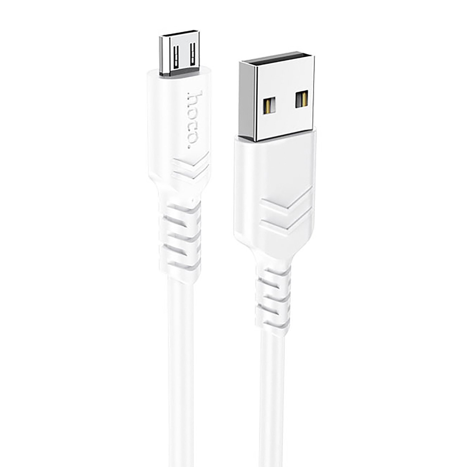 

Кабель USB 2.0(Am)-Micro USB 2.0(Bm), 2.4A 1 м, белый HOCO x62 (6931474748713), x62