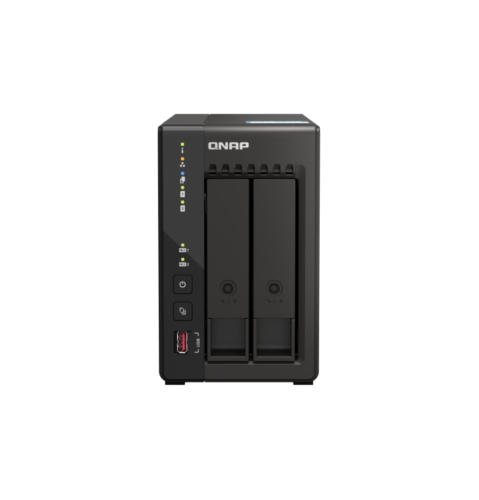 

Сетевой накопитель (NAS) QNAP TS-253E-8G, слоты 2x2.5"/3.5" SATA3, 2xM.2-PCI-E, 2x2.5Гбит/c, HDMI, 2xUSB 3.X, Intel Celeron J6412/4x2GHz, 8Gb, 60W, (TS-253E-8G), TS-253E-8G