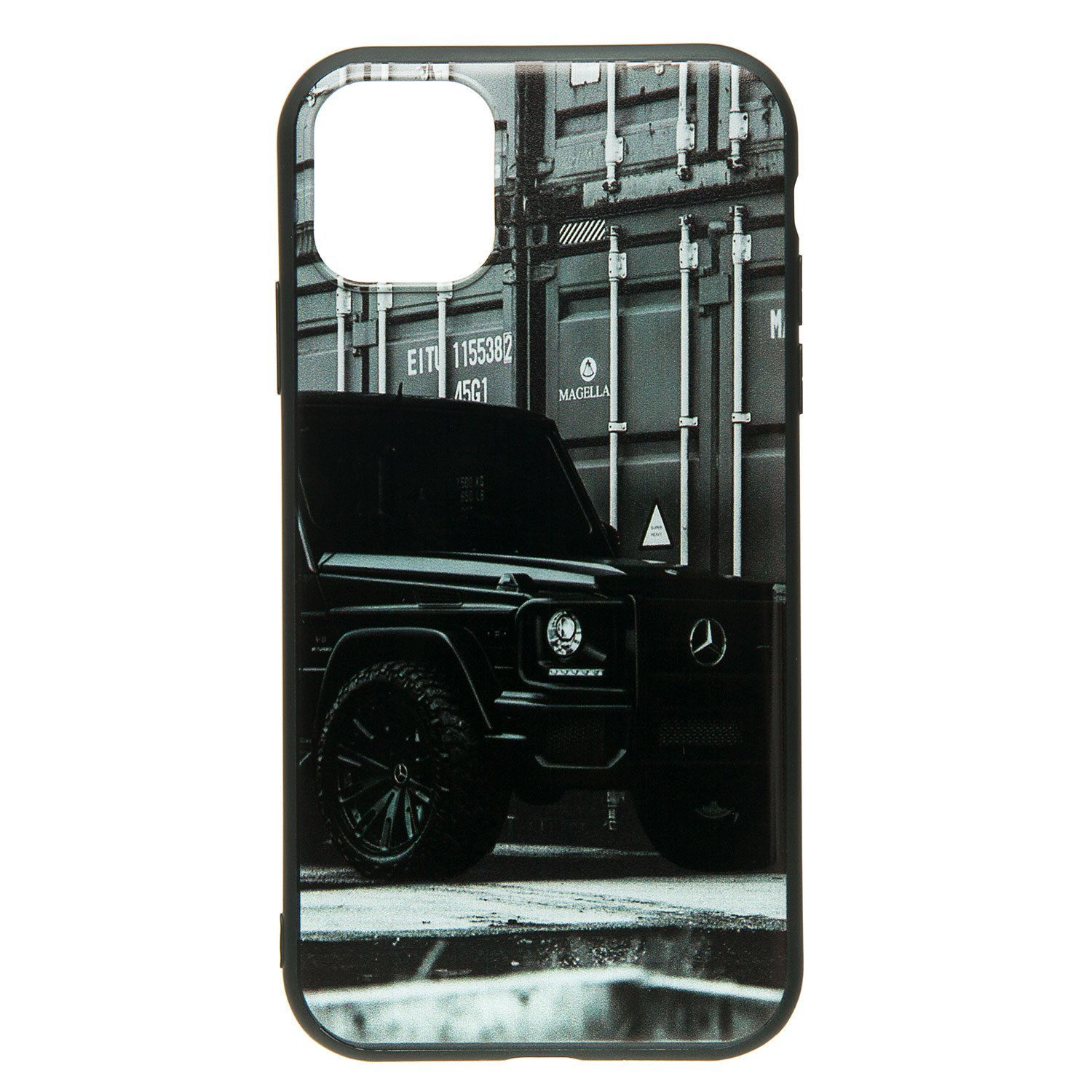 

Чехол-накладка SC302 для смартфона Apple iPhone 11, силикон, черный (208189)