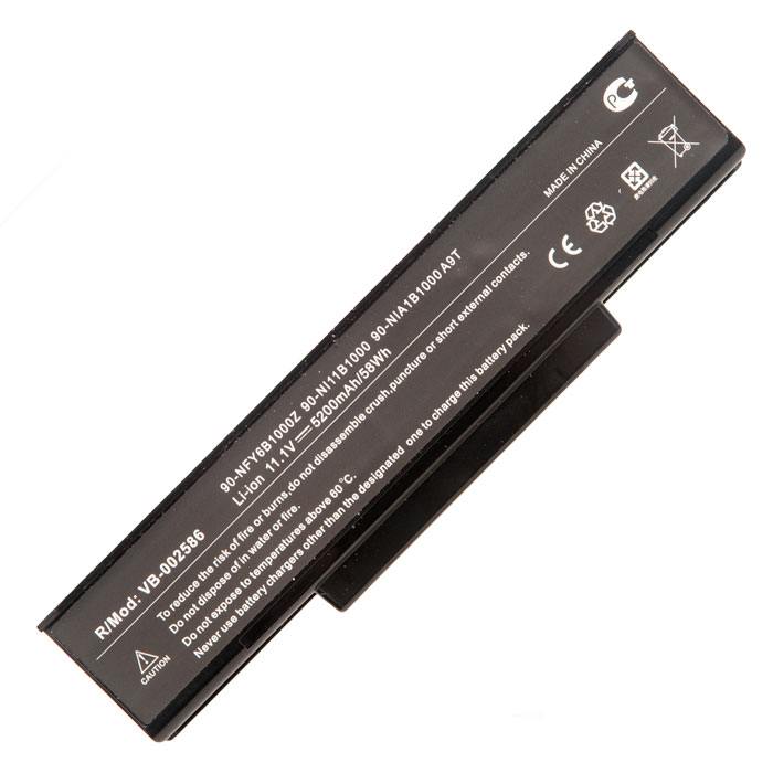 

Аккумуляторная батарея A32-F3 для Asus, 11.1V, 5200mAh, черный (517293), A32-F3