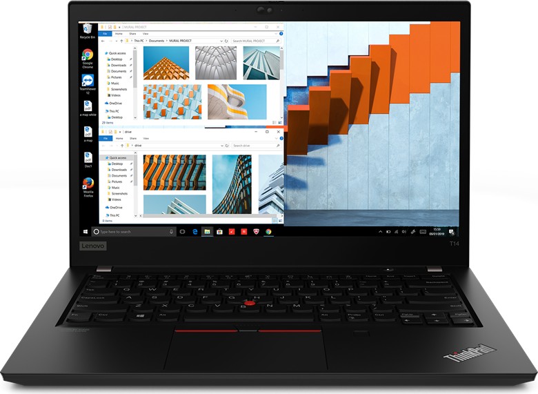 Ноутбук 14" Lenovo ThinkPad T14 G1, черный (20S1A0FUCD) Английская клавиатура!