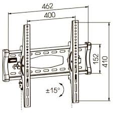 

Кронштейн Kromax STAR-4 NEW, 26"-55", серый, STAR-4 NEW