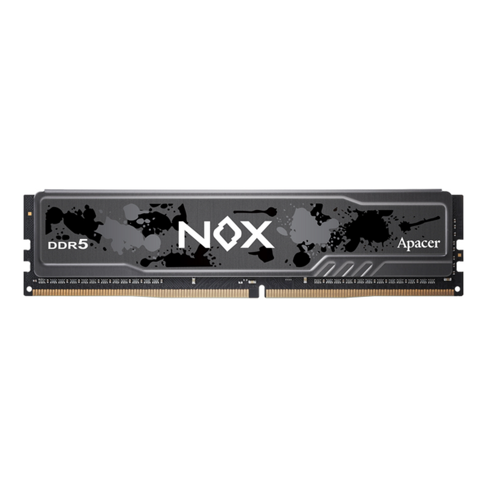 

Память DDR5 DIMM 8Gb, 5200MHz, CL38, 1.25 В, Apacer, NOX (AH5U08G52C50RMBAA-1) Retail, AH5U08G52C50RMBAA-1