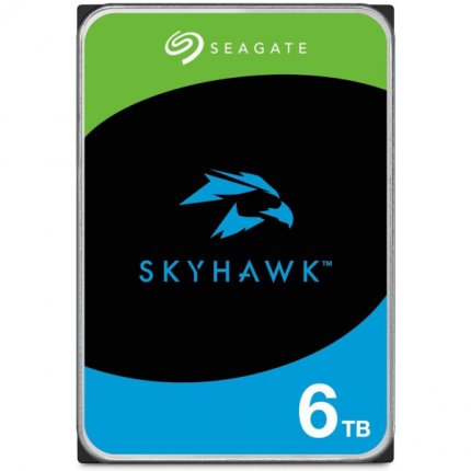 Жесткий диск (HDD) Seagate 6Tb SkyHawk, 3.5", 5400rpm
