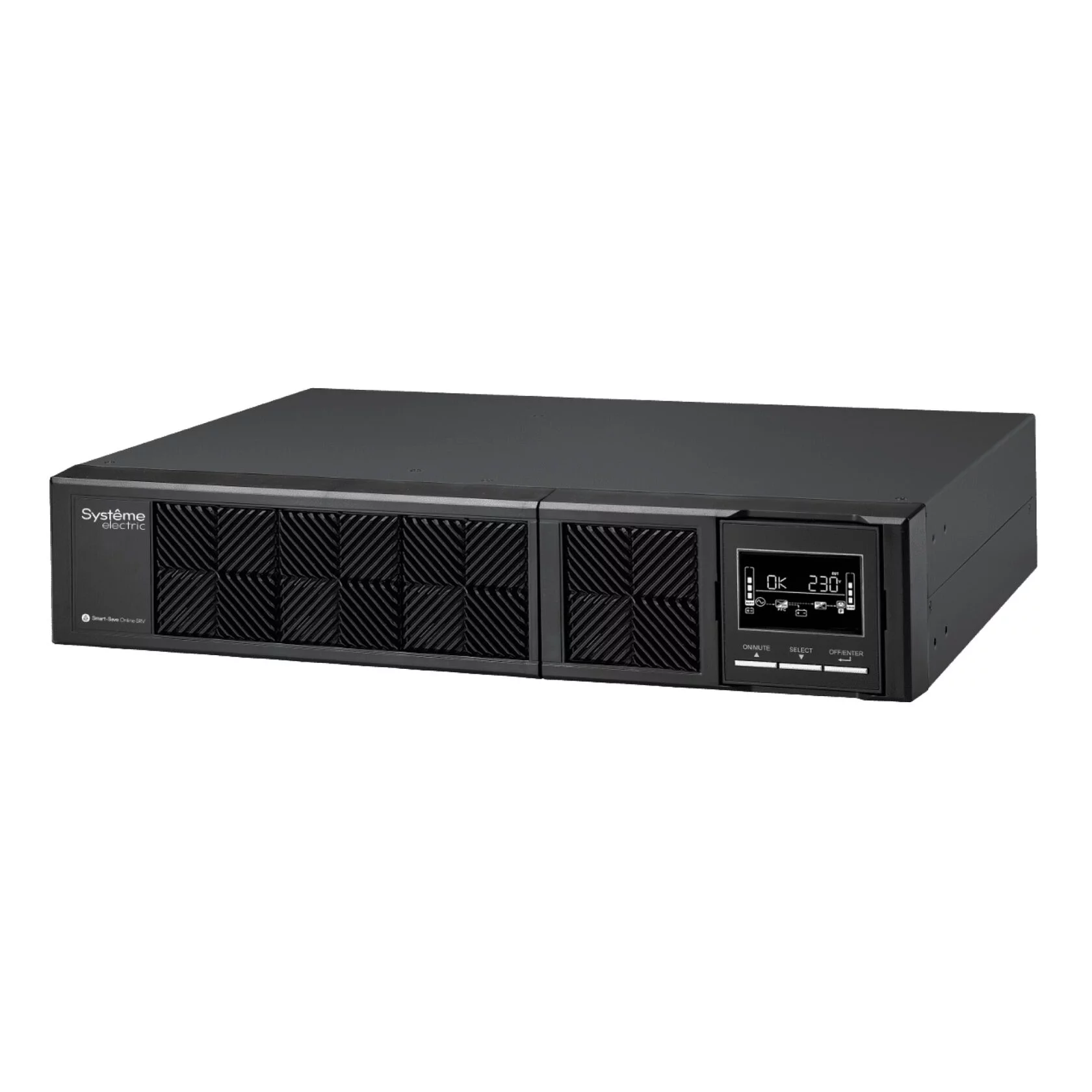

ИБП Systeme Electric Smart-Save Online SRV SRVSE2KRTI, 2000 В·А, 1.8 кВт, IEC, розеток - 6, USB, черный (SRVSE2KRTI), SRVSE2KRTI