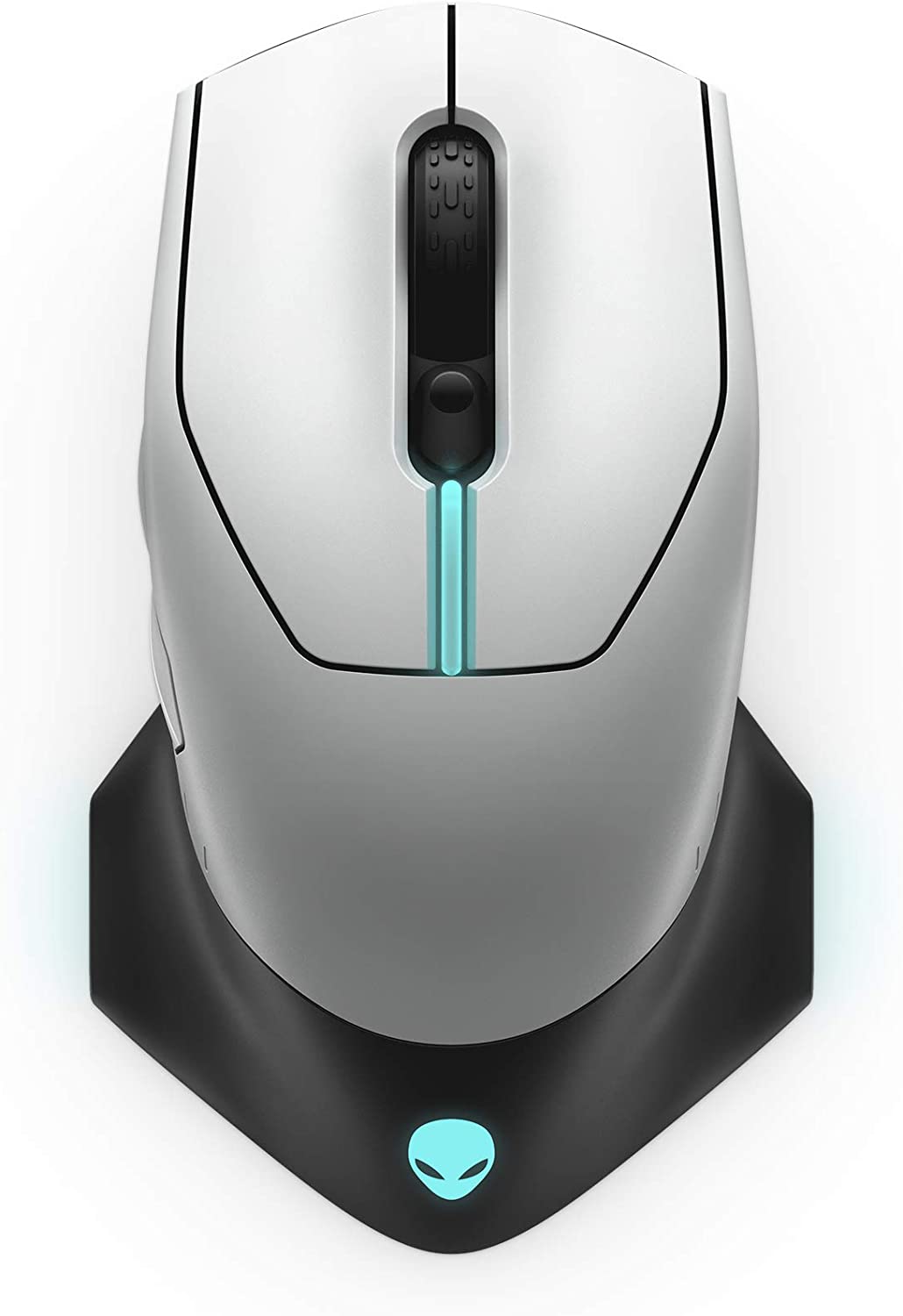 

Мышь беспроводная/проводная Dell AW610M Alienware, 16000dpi, оптическая светодиодная, USB, черный/белый (570-ABCQ), AW610M Alienware