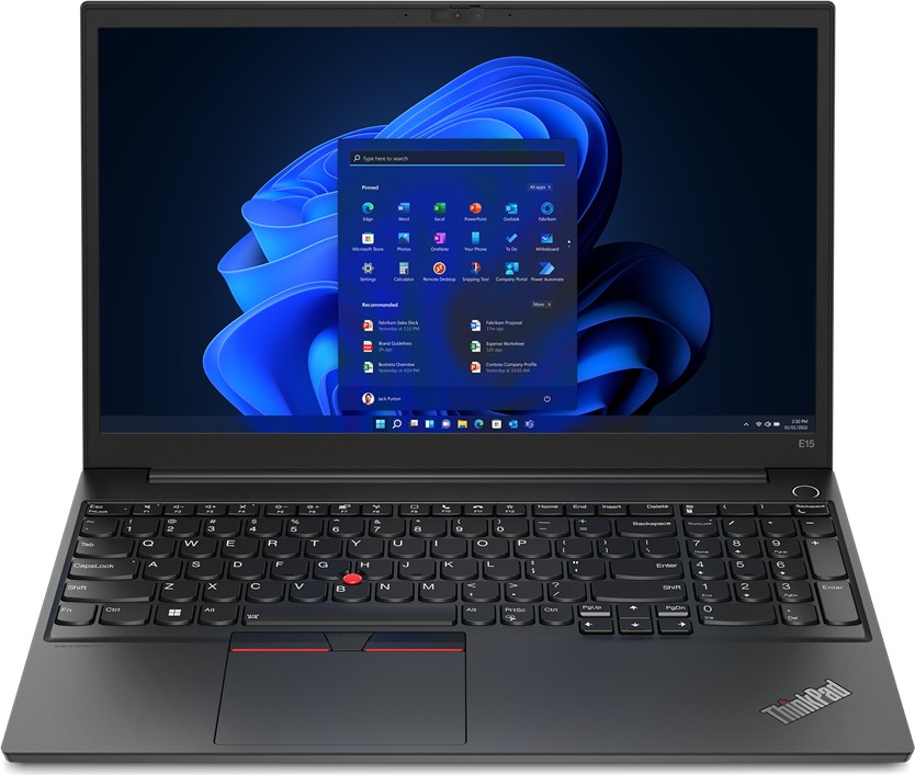 Ноутбук 15.6" Lenovo ThinkPad E15 G4, черный (21ED003LRT)